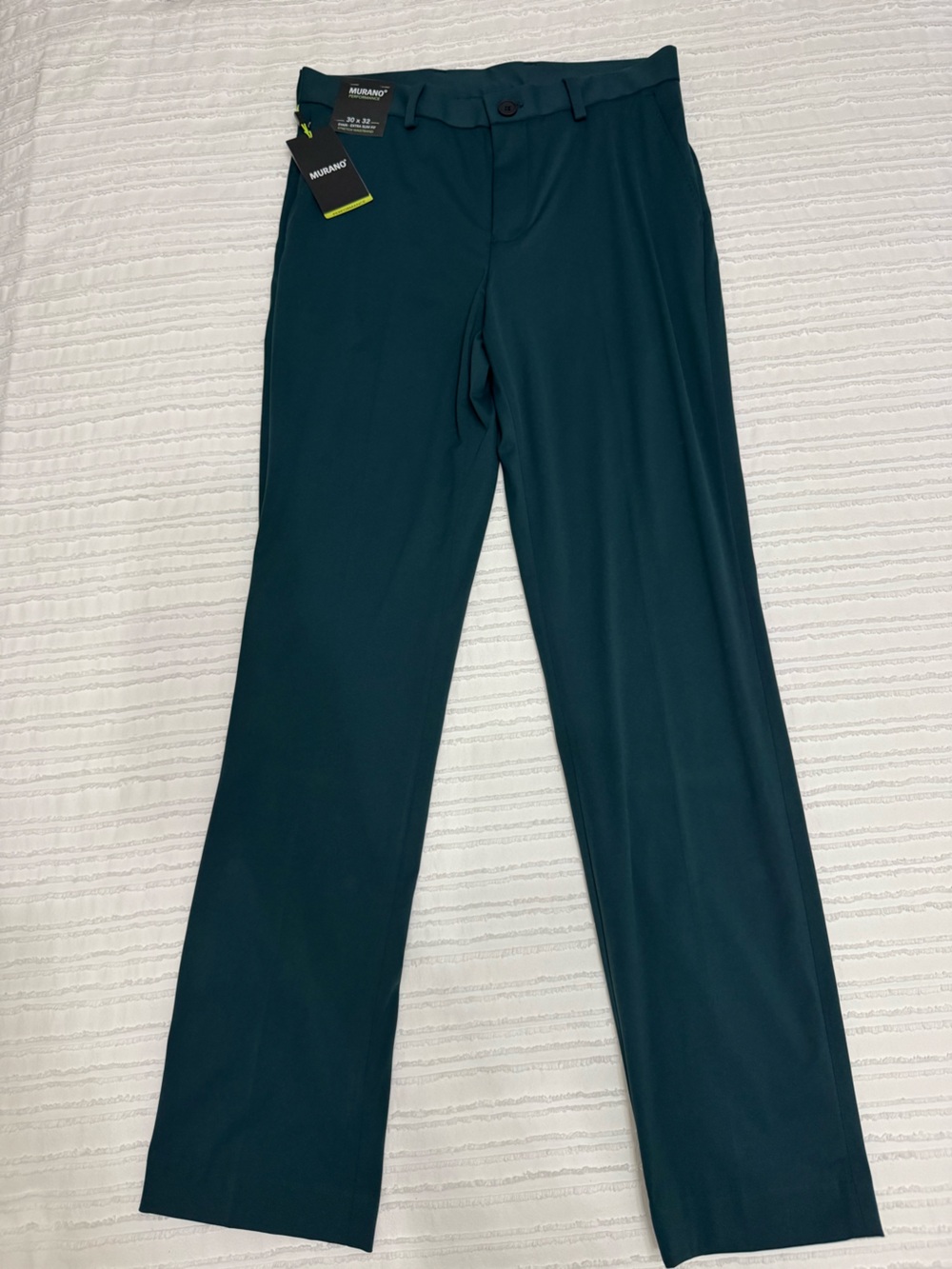 Murano Teal Wide-Leg Pants